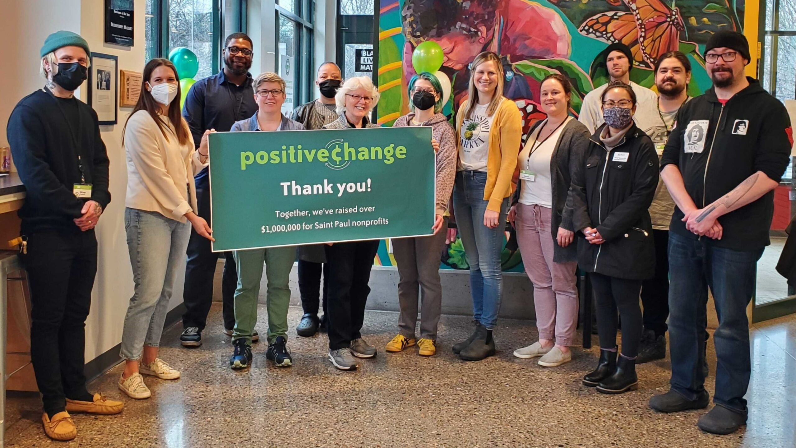 Image for Celebrating $1 Million in Positive Change Donations