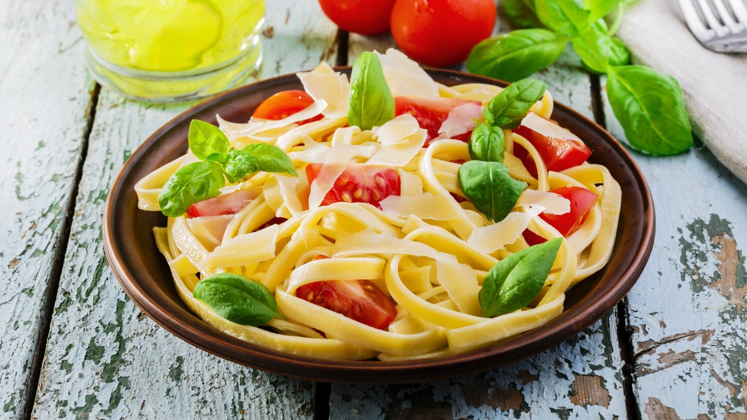Image for Fettuccine with Creamy Tomato Sauce