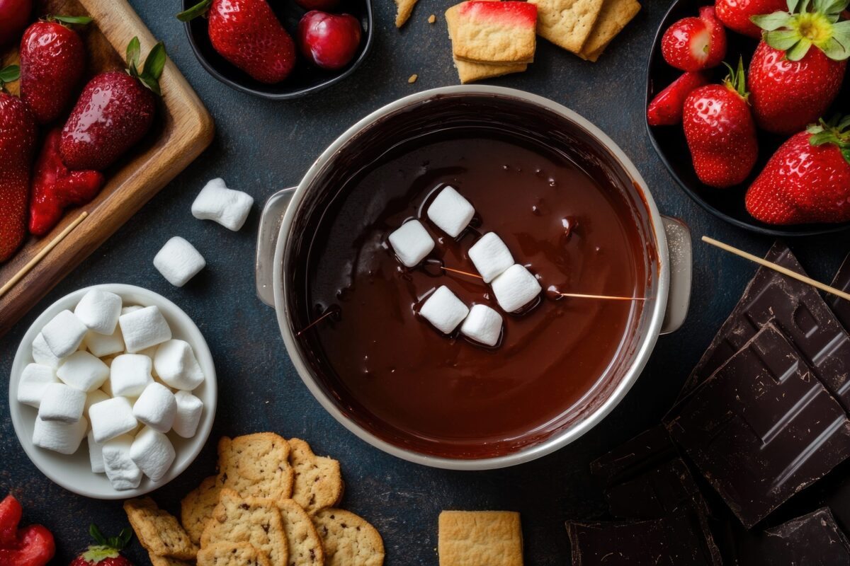 Image for Vegan Chocolate Fondue