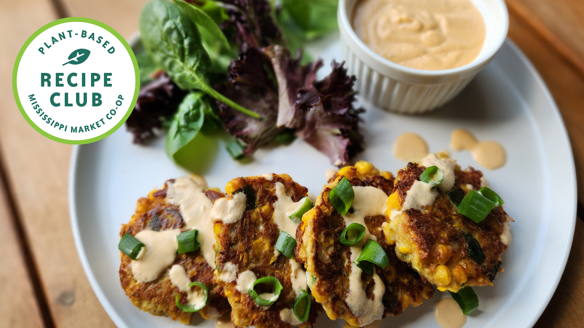 Image for Squash & Sweet Corn Fritters