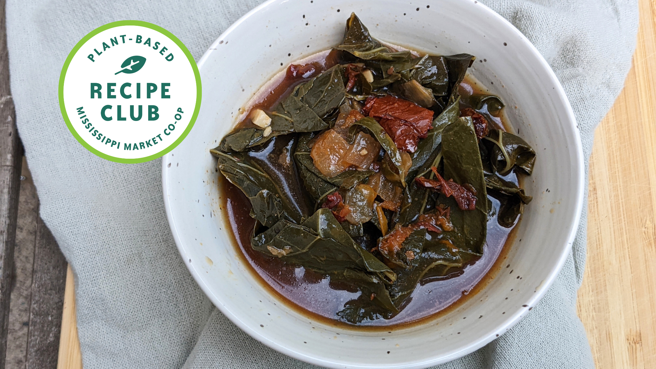 Image for Collard Greens with Sundried Tomato