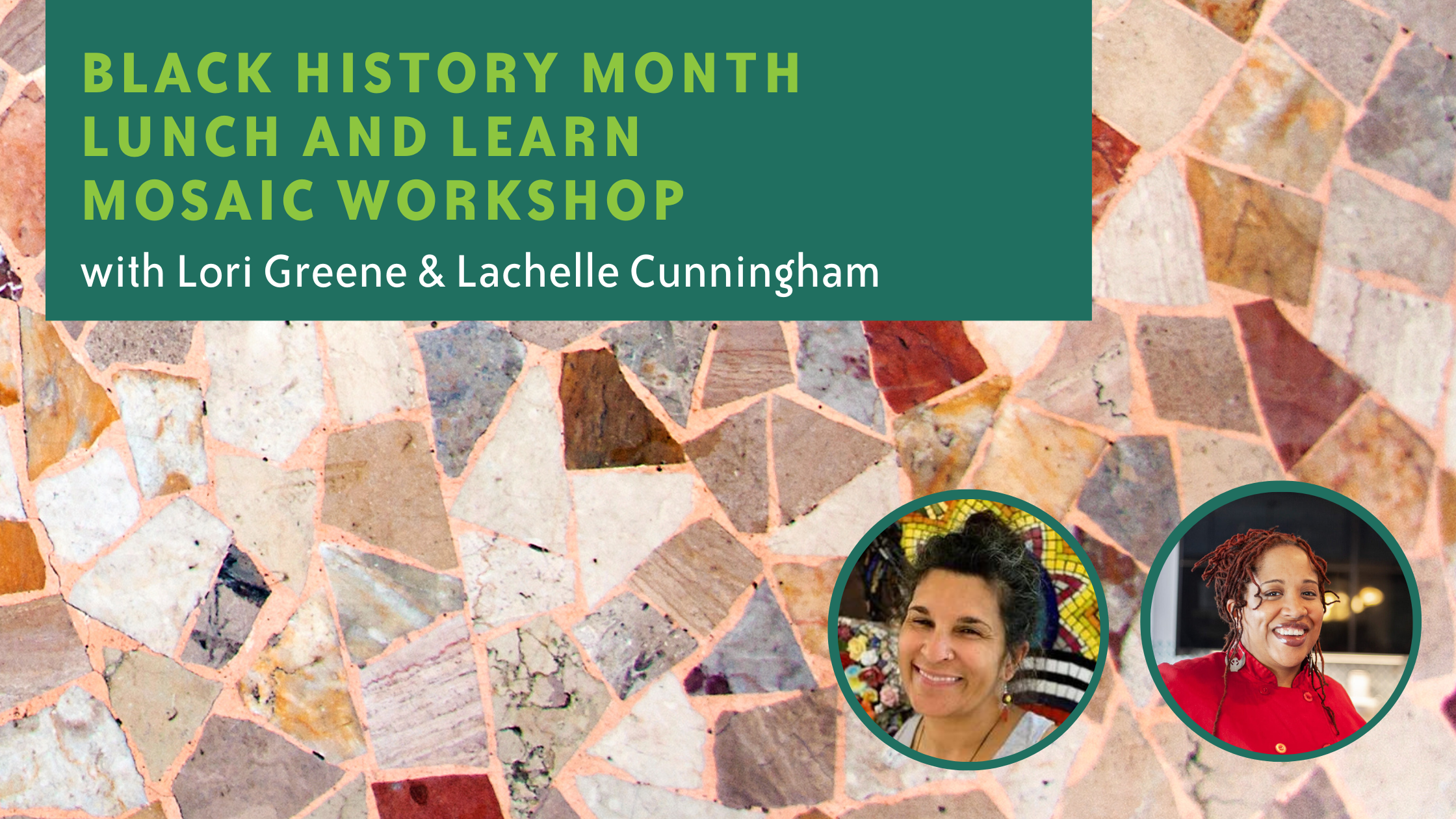 Image for In Person at East 7th: Black History Month Mosaic Making Workshop