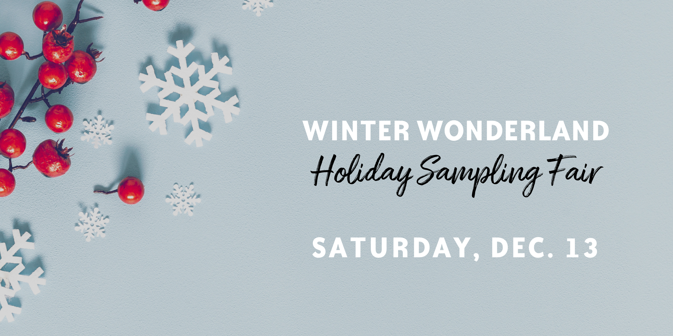 Image for Winter Wonderland Holiday Sampling Fair