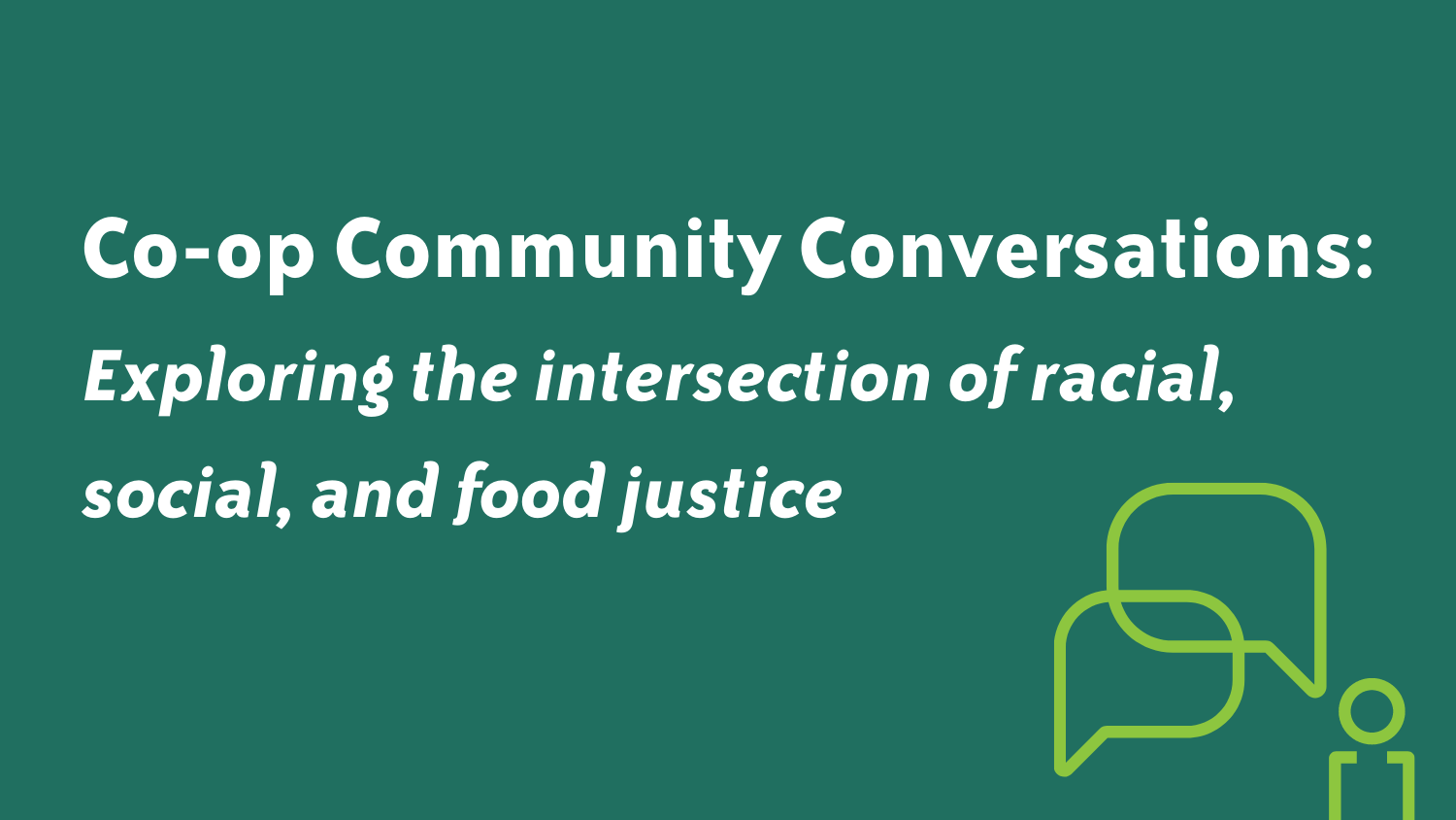 Image for Co-op Community Conversations: Save the Date
