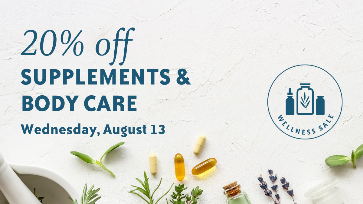 Image for Special Wellness Wednesday Sale!