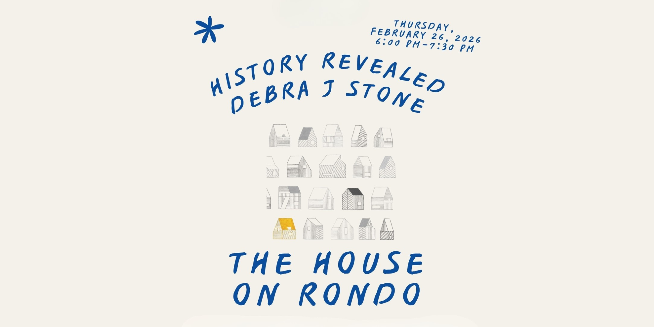 Image for History Revealed – Debra J Stone and The House on Rondo