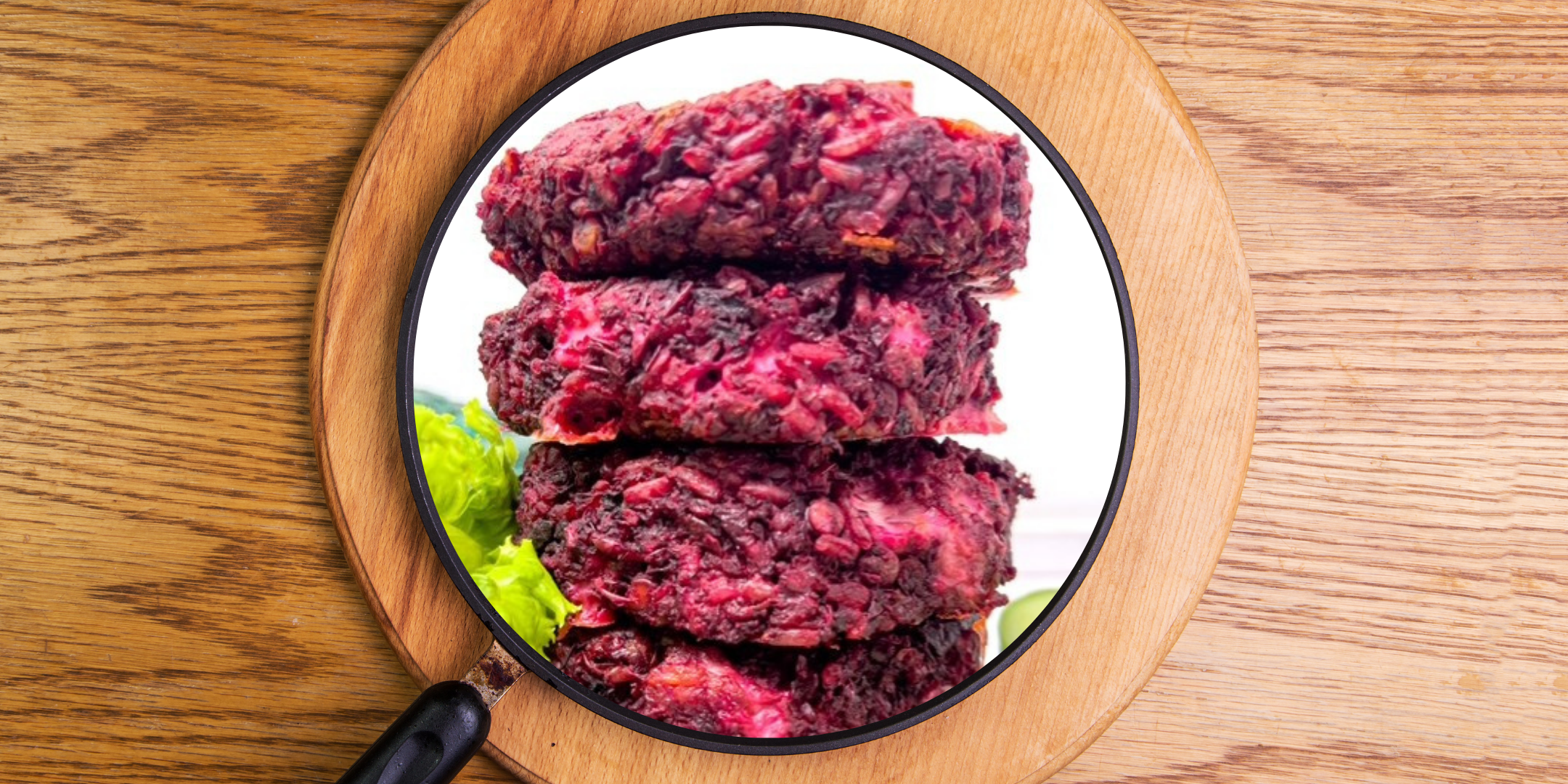 Image for Cook Along @ Home – Beet Burgers with Apple Slaw