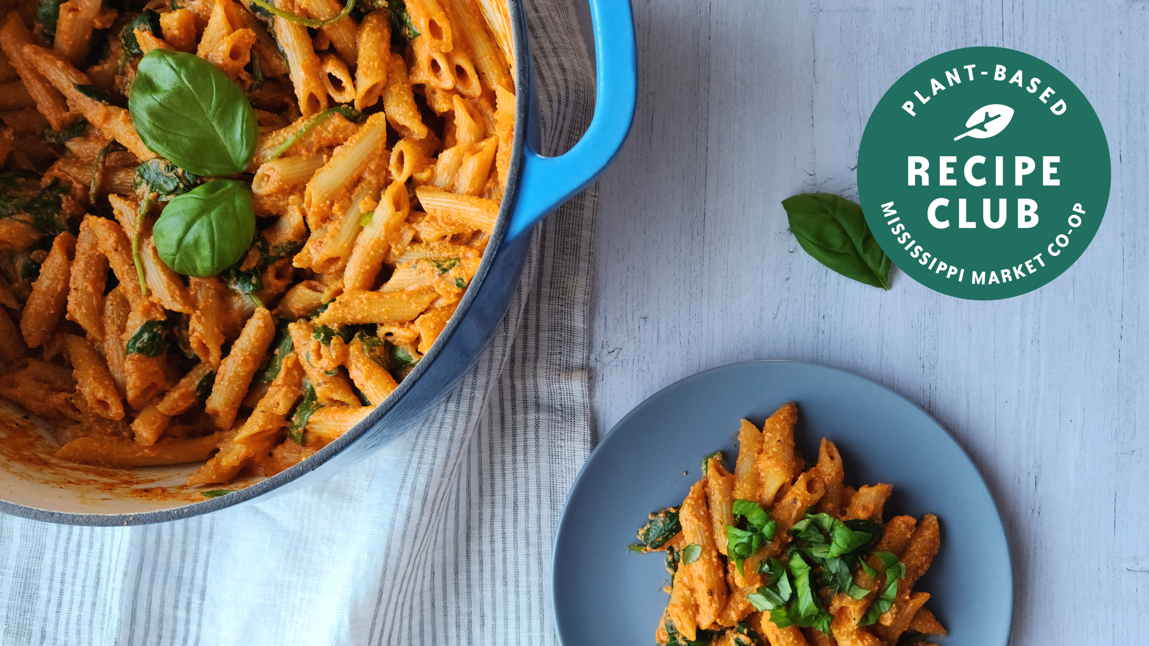 Image for One-Pot Pasta with Roasted Red Pepper Sauce