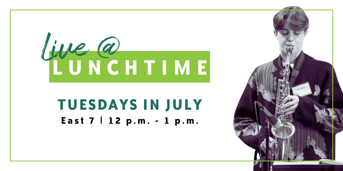 Image for Live at Lunchtime: Music Tuesdays in July