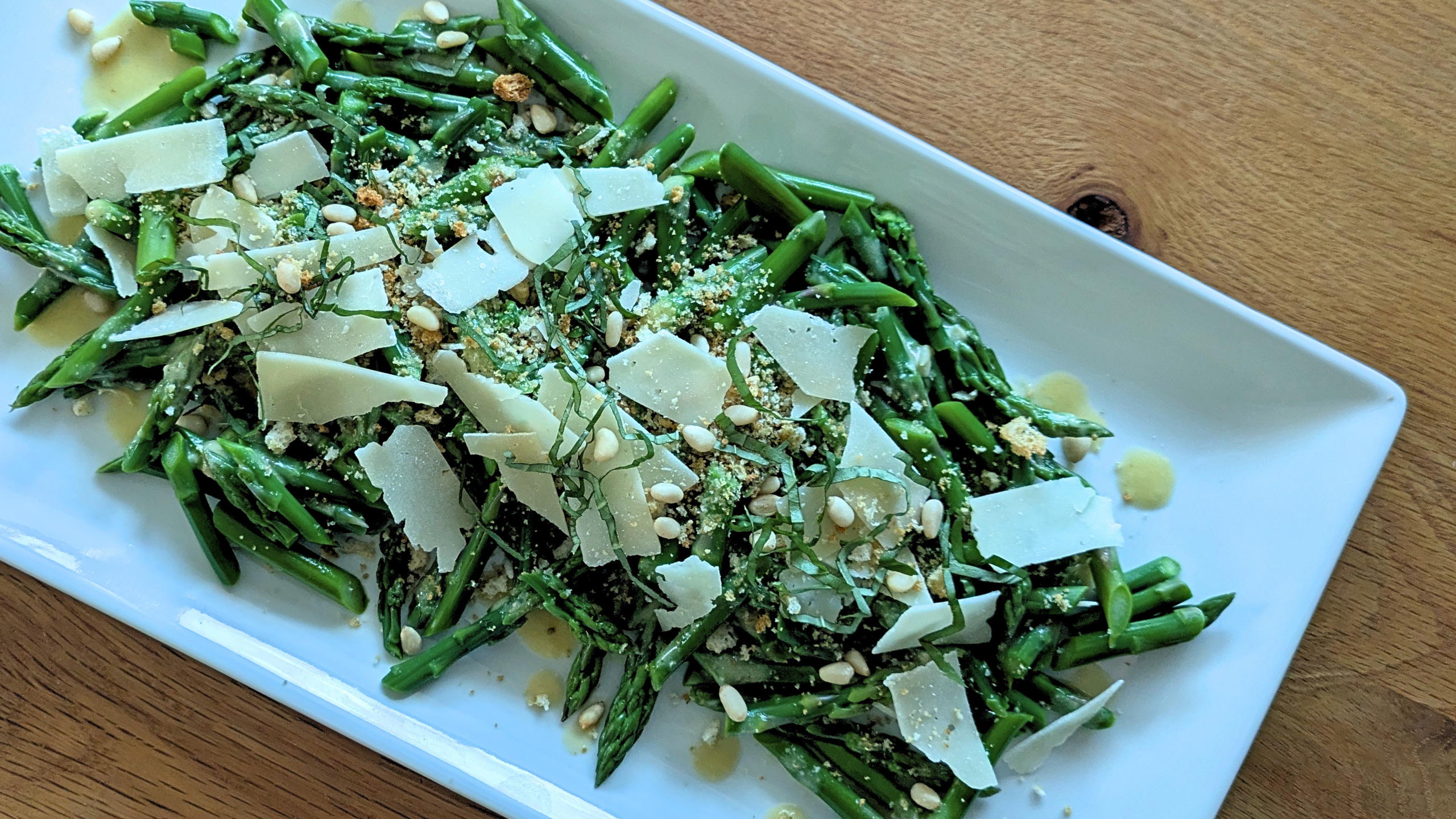 Image for Chilled Asparagus Salad with Mustard Vinaigrette