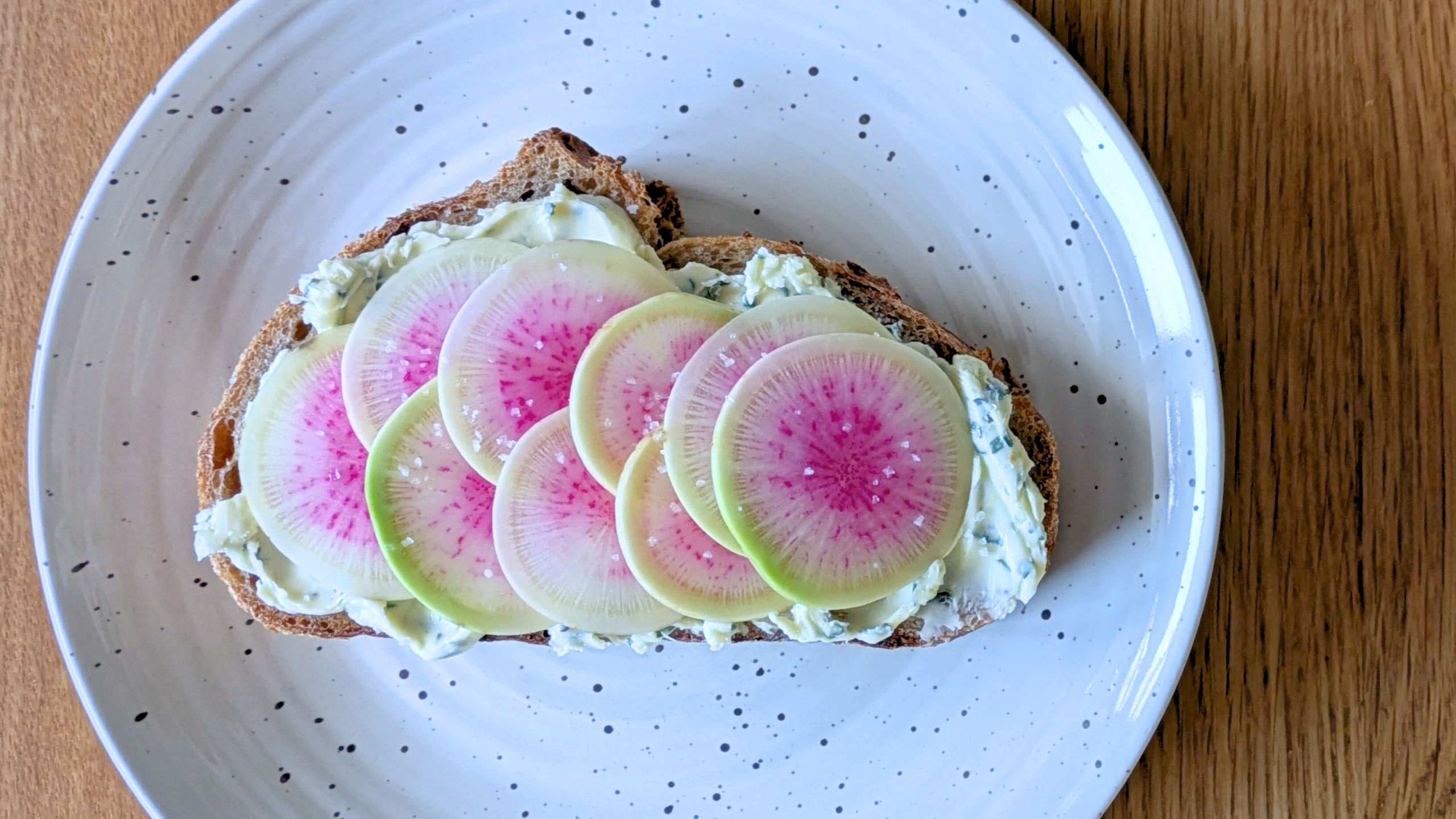 Image for Ramp Butter and Radish Toast