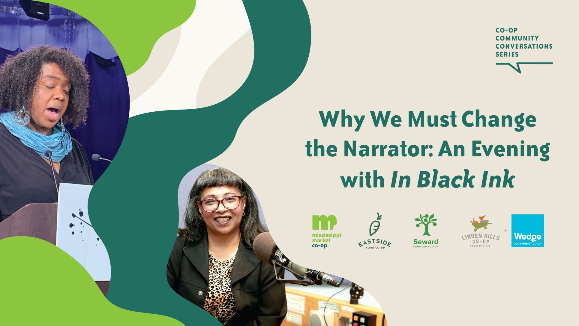 Image for Why We Must Change the Narrator: An Evening with In Black Ink