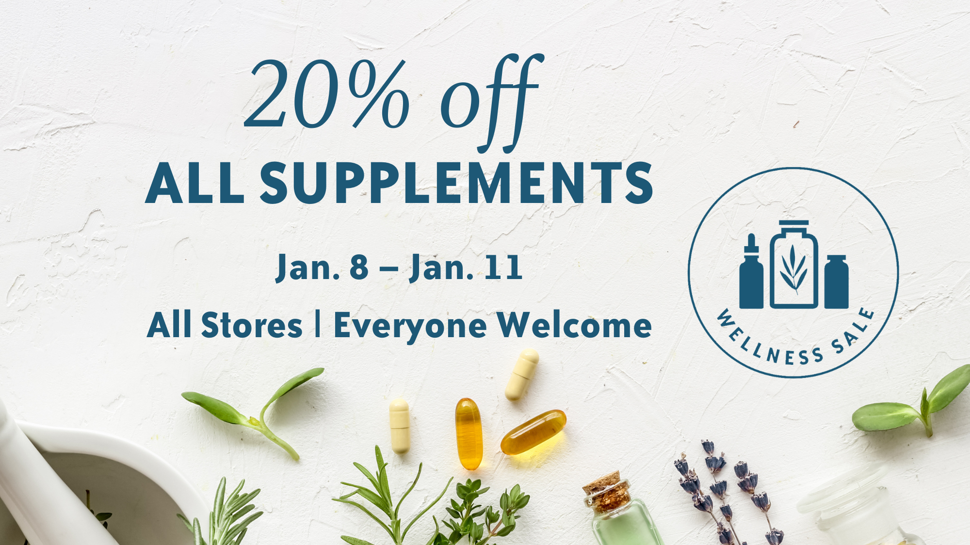 Image for Supplement Sale