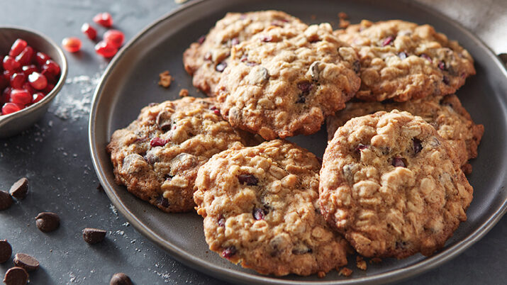 Image for Chocolate Chip Oat Pomegranate Cookies