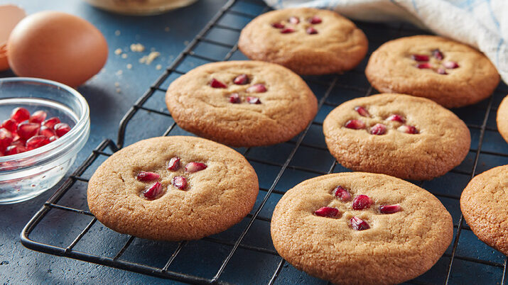Image for Pomegranate Tahini Cookies