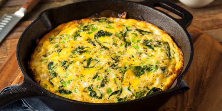 Image for Wild Ramp & Spinach Frittata