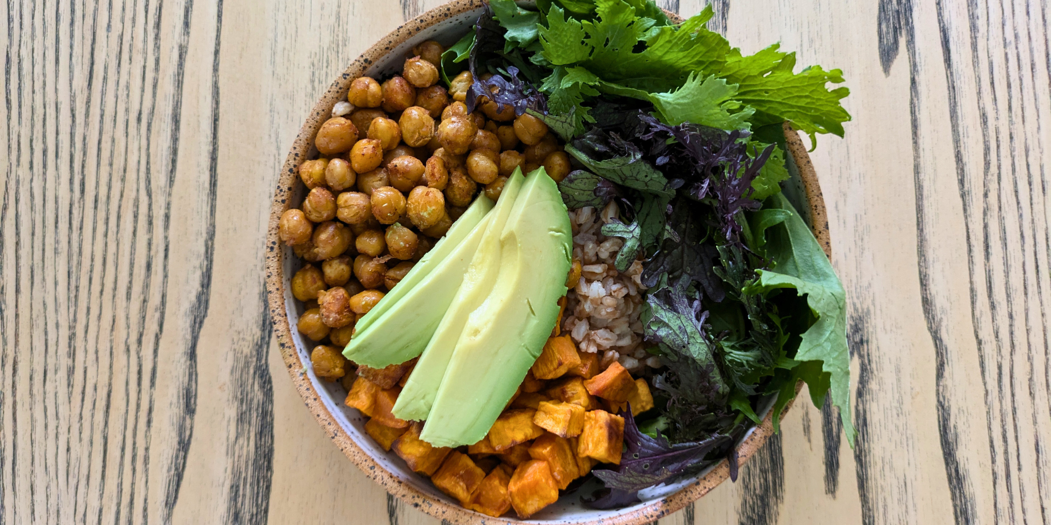 Image for Spicy Greens Sweet Potato Bowl