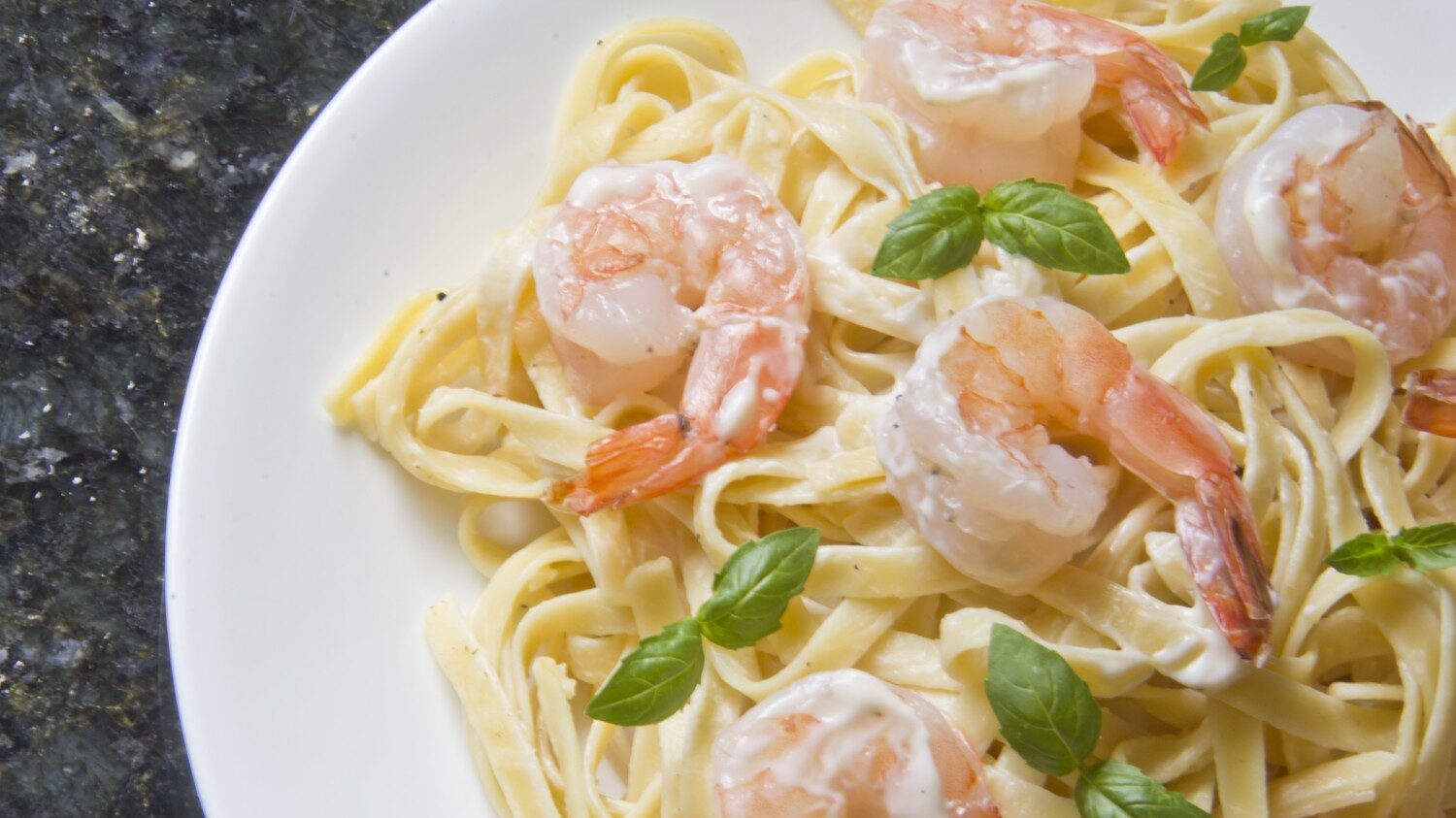 Image for Creamy Fettuccine with Shrimp