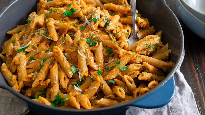 Image for Whole Wheat Penne Pasta with Pumpkin Sauce