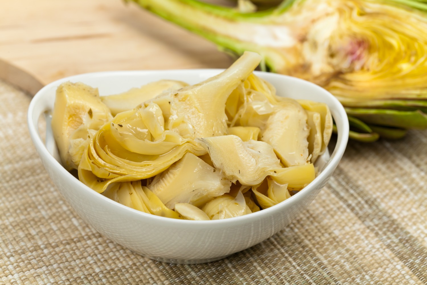 Image for Linguini with Artichokes and Caramelized Onions