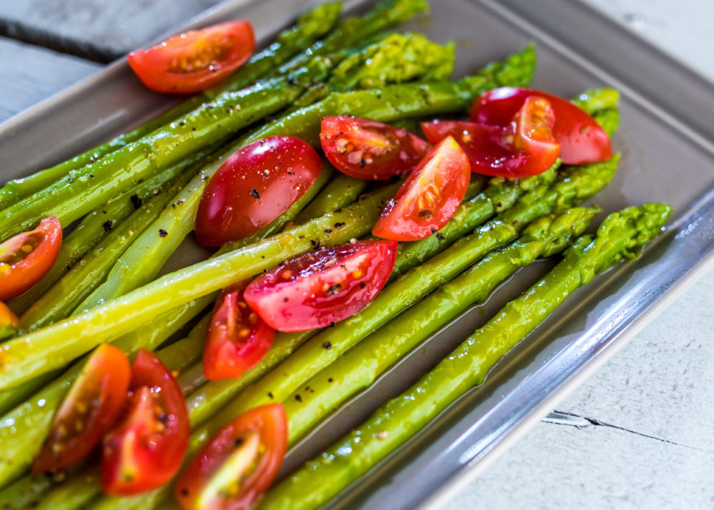Image for Asparagus with Balsamic Tomatoes