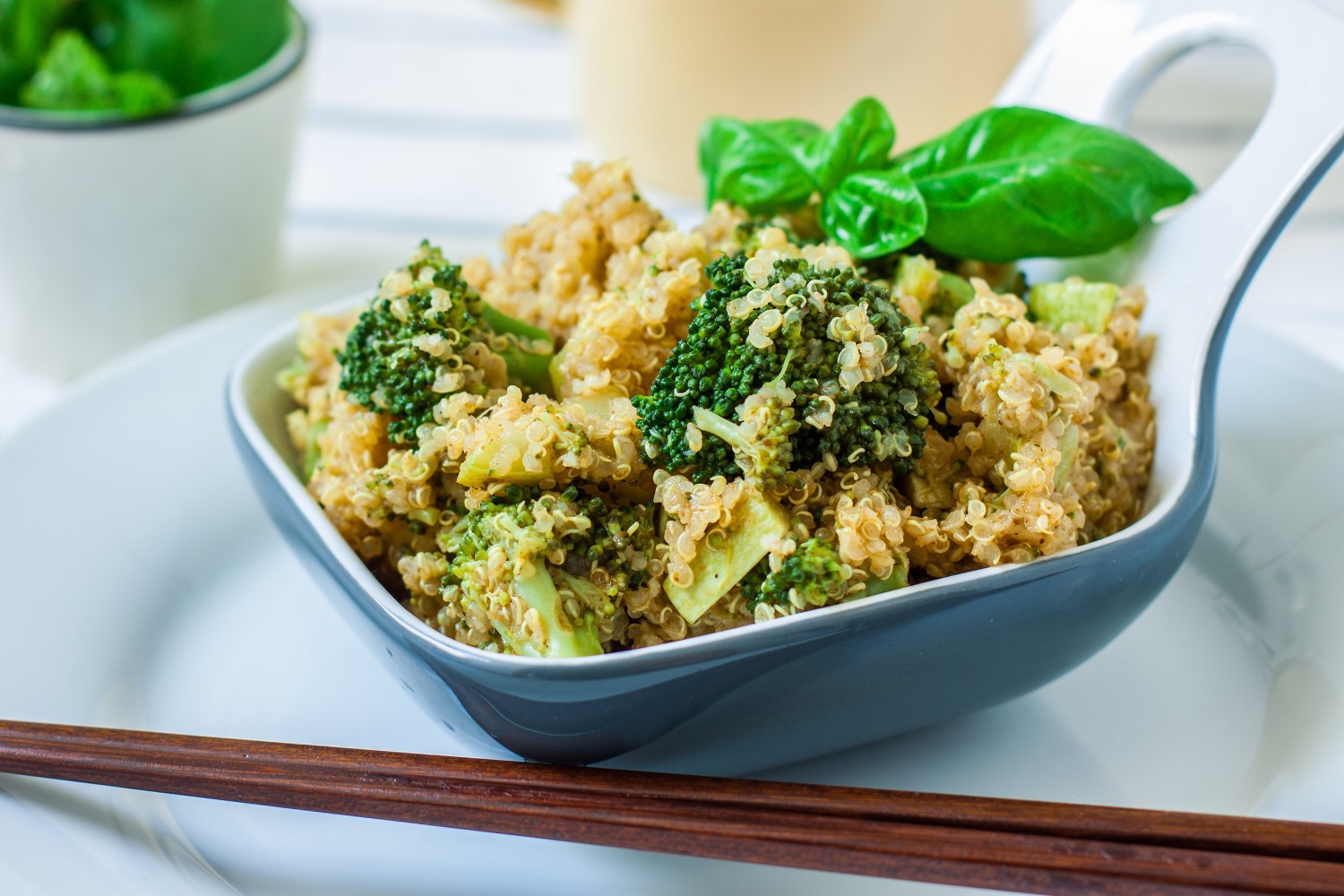 Image for Caramelized Onion, Mushroom  & Broccoli Quinoa