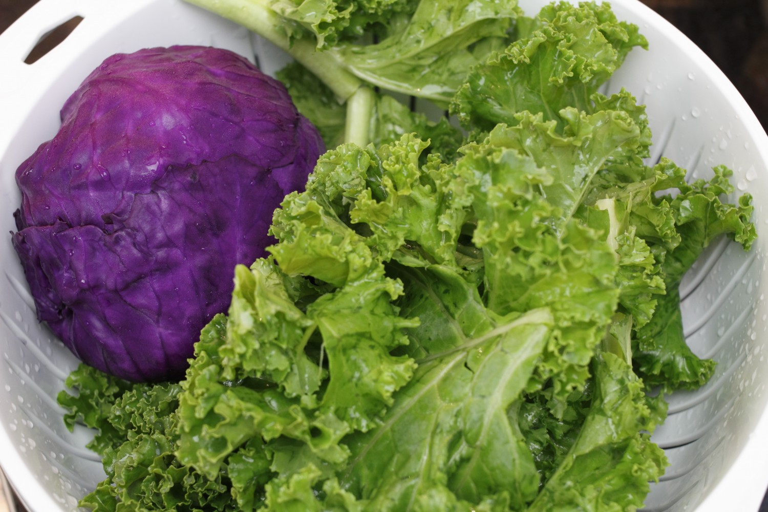 Image for Simple Kale & Cabbage Slaw
