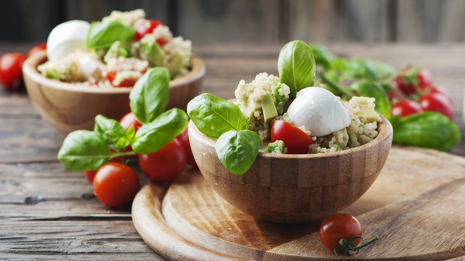 Image for Caprese Quinoa Salad