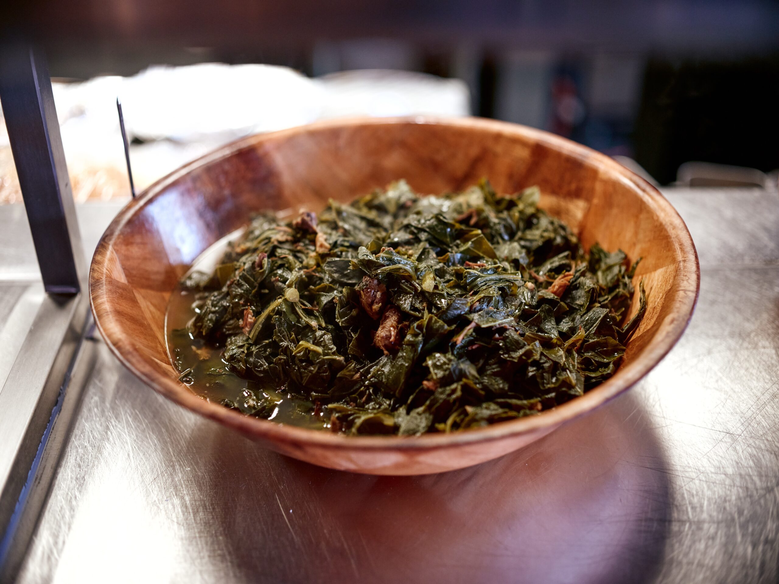 Image for Vivian Mims’ Award-Winning Collard Greens with Smoked Turkey