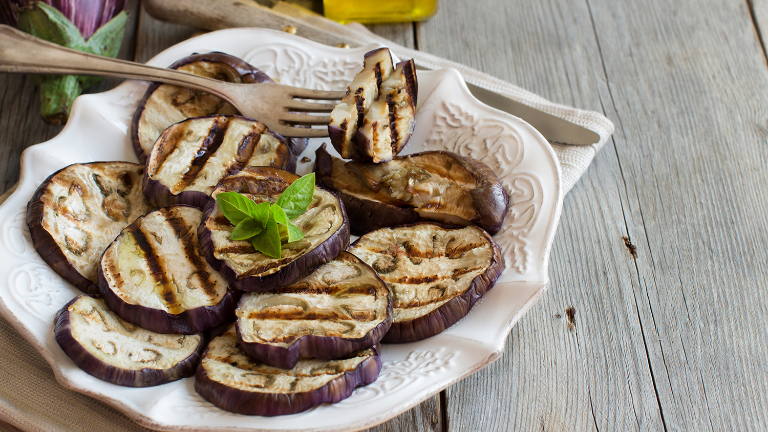 Image for Spicy Grilled Eggplant