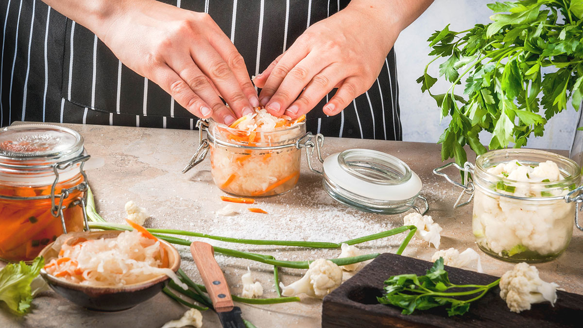 Image for Countertop Fermentation: Spring Vegetables
