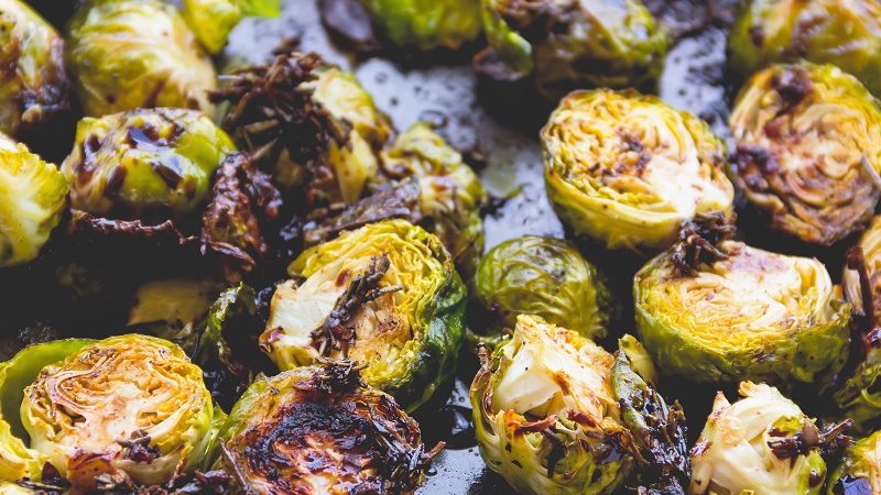 Image for Honey Balsamic Roasted Brussels Sprouts