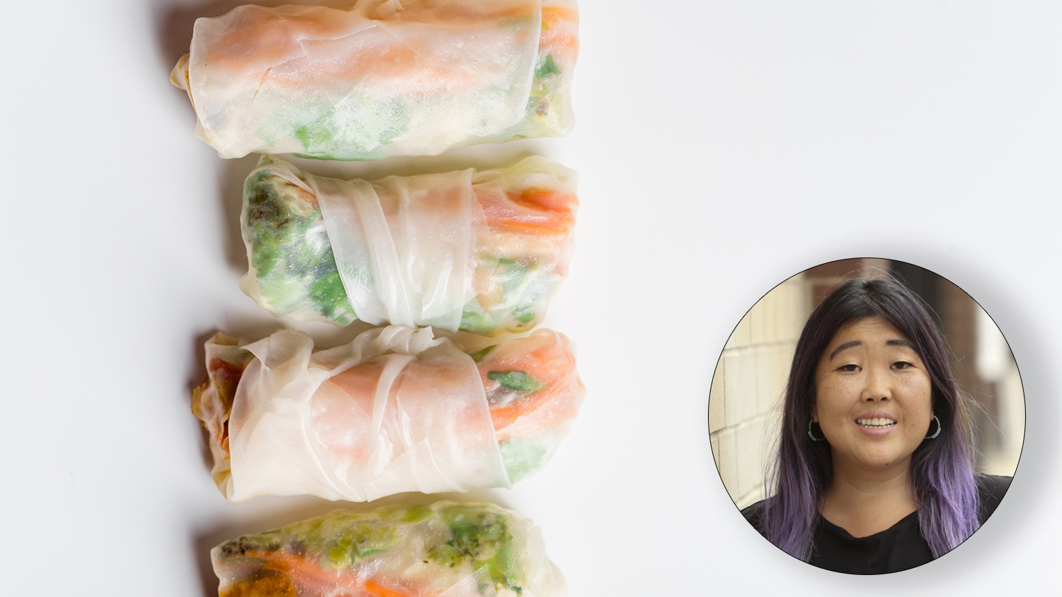 Image for Virtual Class – Eat More Plants: BBQ Tofu Spring Rolls