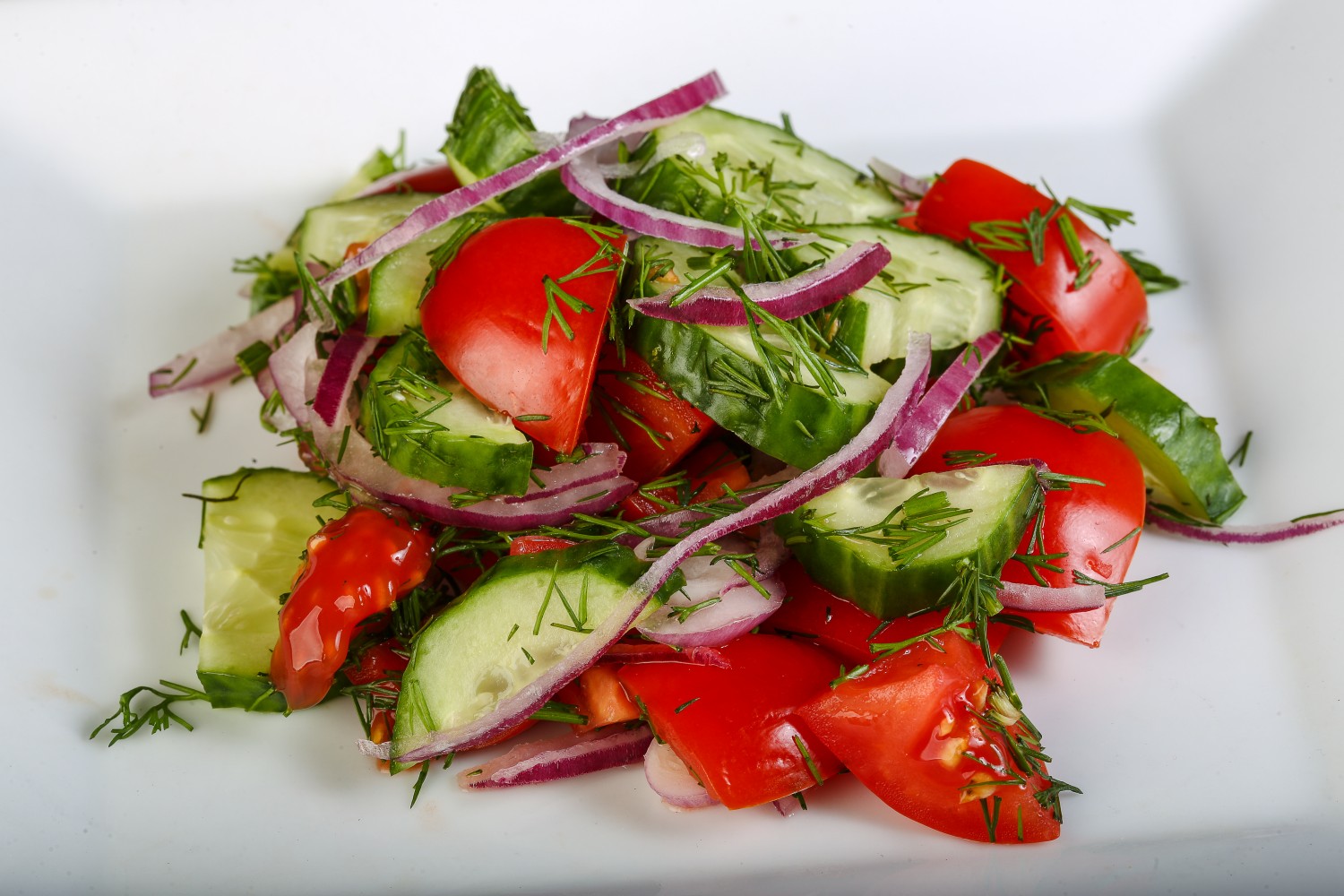 Image for Marinated Greek Cucumber Salad