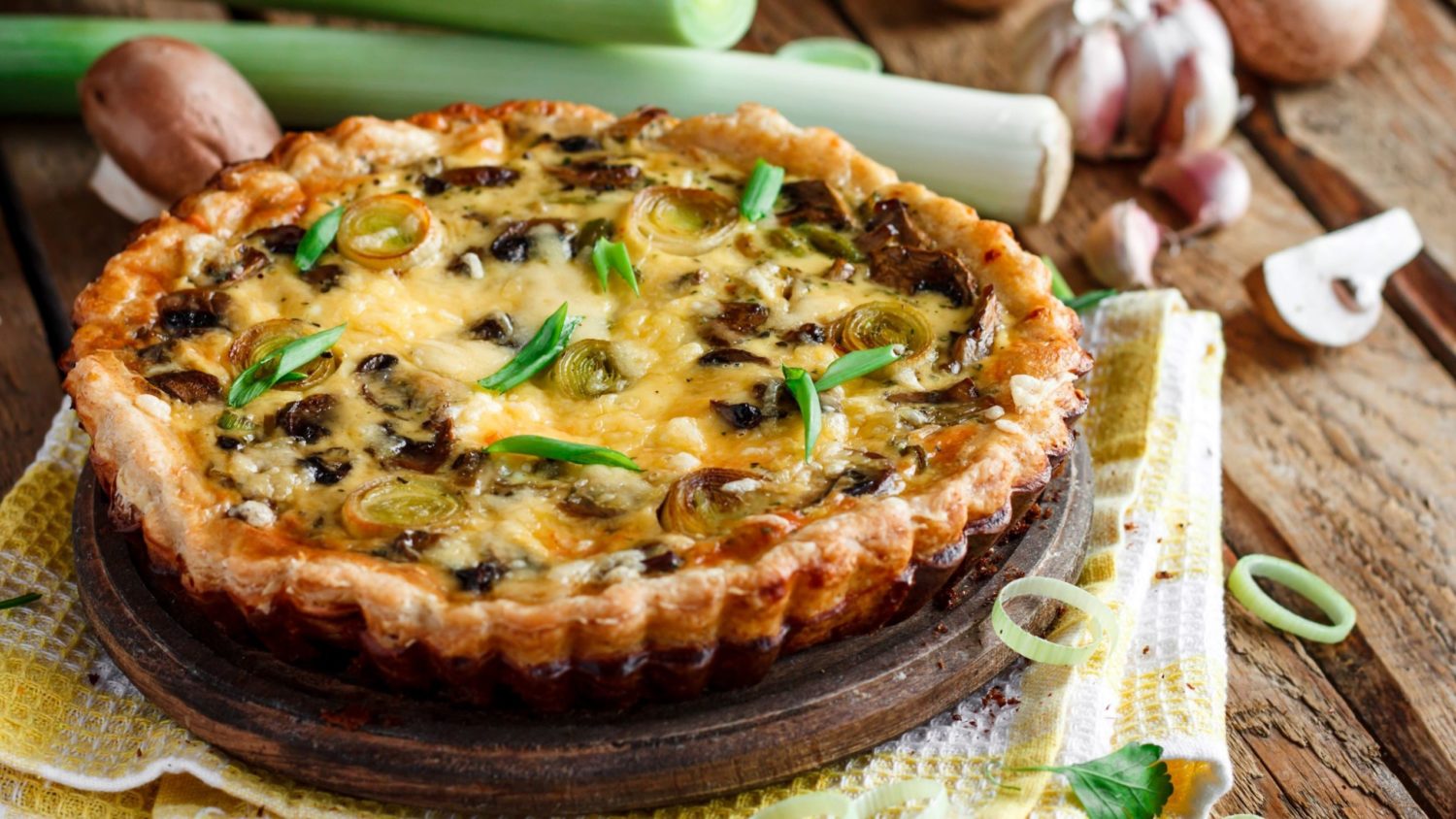 Image for Early Summer Savory Tarts