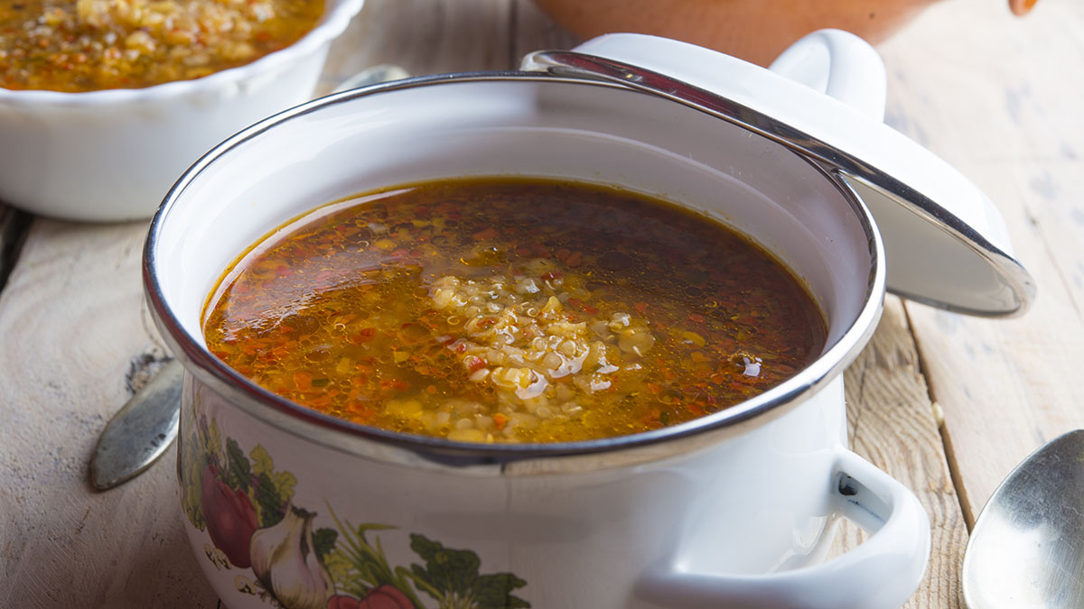 Image for Mushroom Quinoa Soup