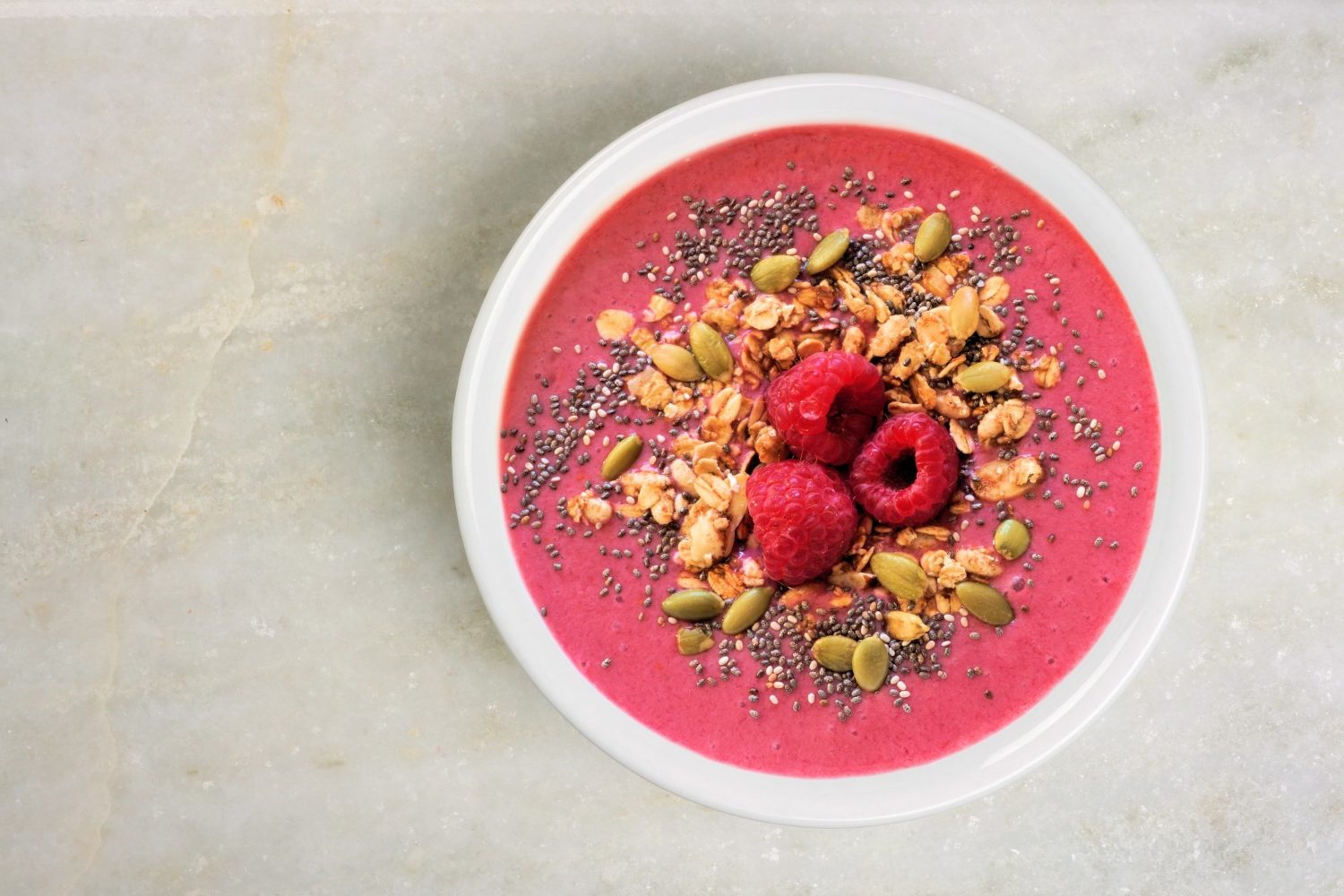 Image for Raspberry Smoothie Bowl