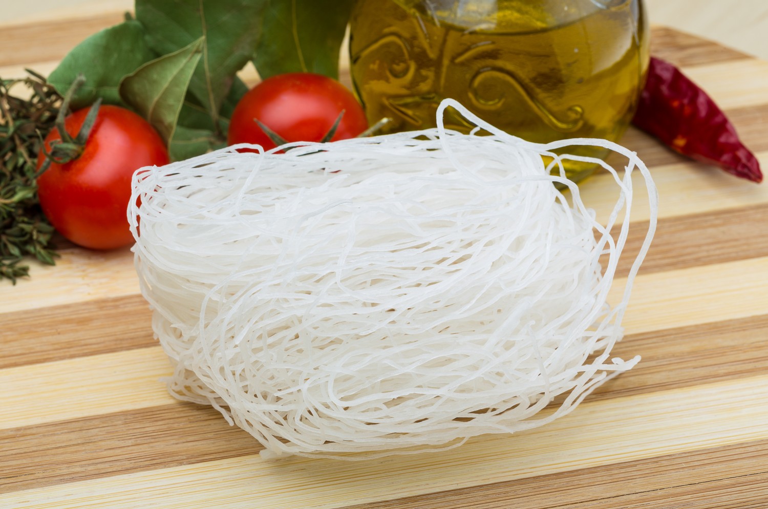 Image for Stir-fried Veggies & Kimchi Rice Noodles