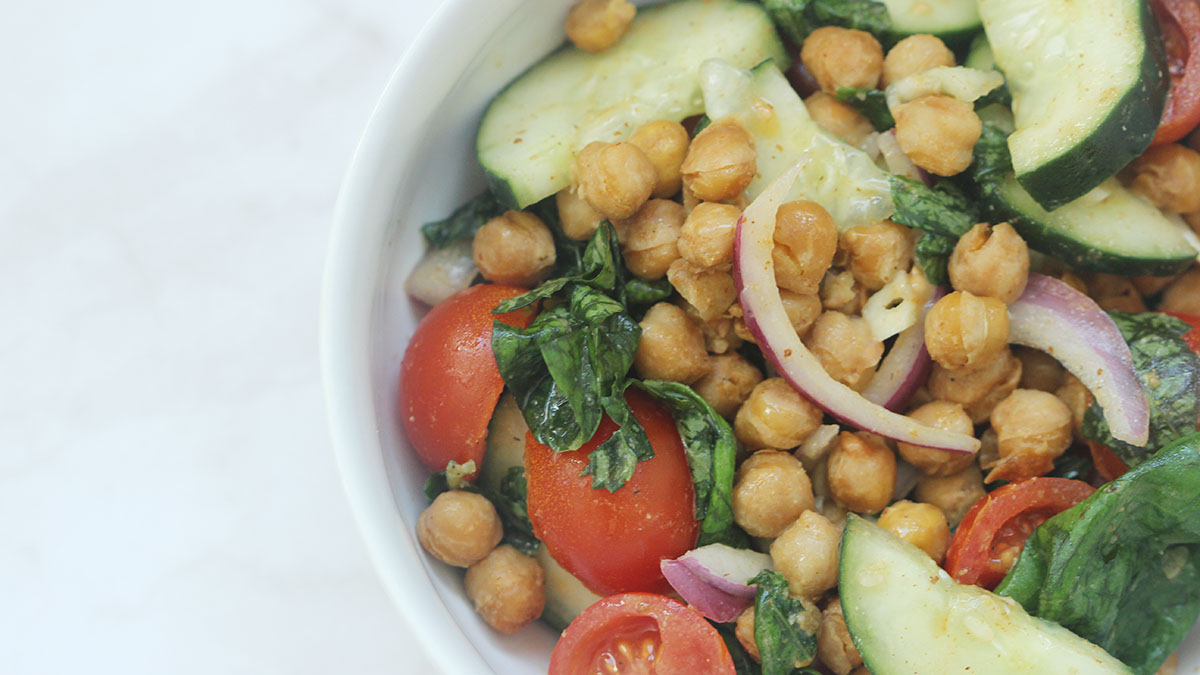Image for Roasted Chickpea & Tomato Salad