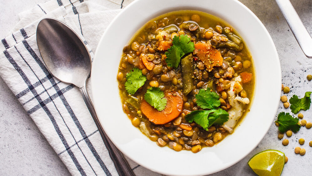 Image for Spicy Vegan Lentil Soup