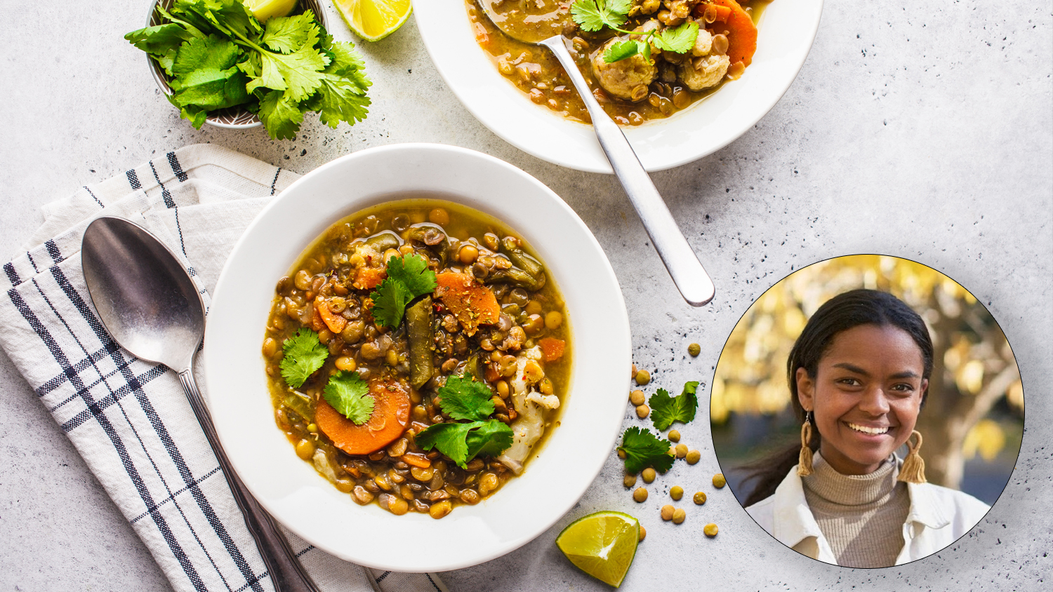 Image for Virtual Budget Cooking: Spicy Vegan Lentil Soup