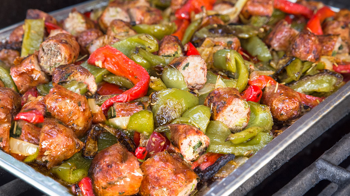 Image for Smoked Sausage & Peppers