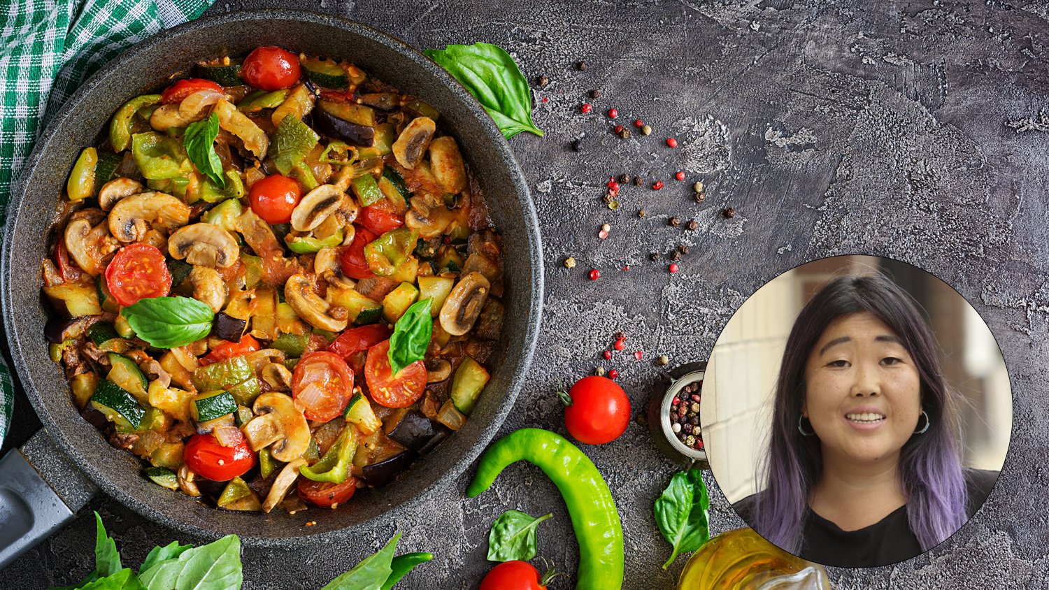 Image for Virtual Class – Eat More Plants: Eggplant Stir Fry