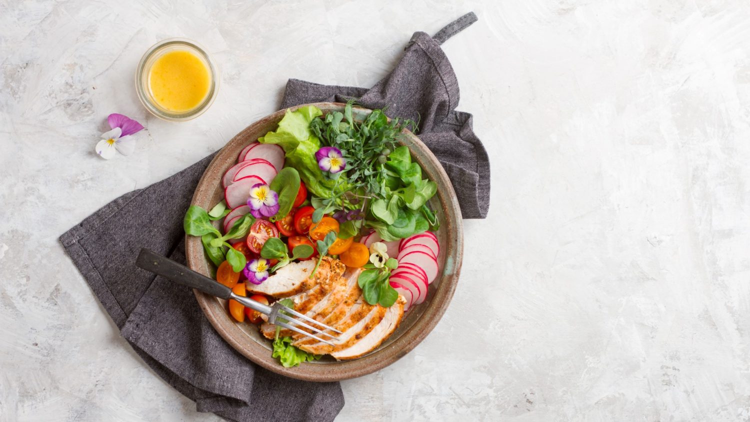 Image for Budget Cooking at the Co-op: Summer Vegetable & Chicken Power Bowl