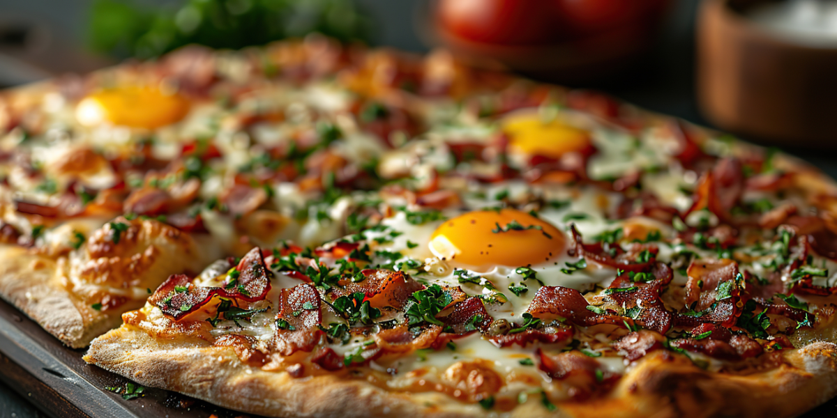 Image for Sunny Side Up Breakfast Pizza