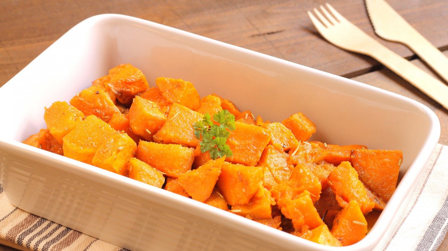 Image for Thyme-Roasted Sweet Potatoes