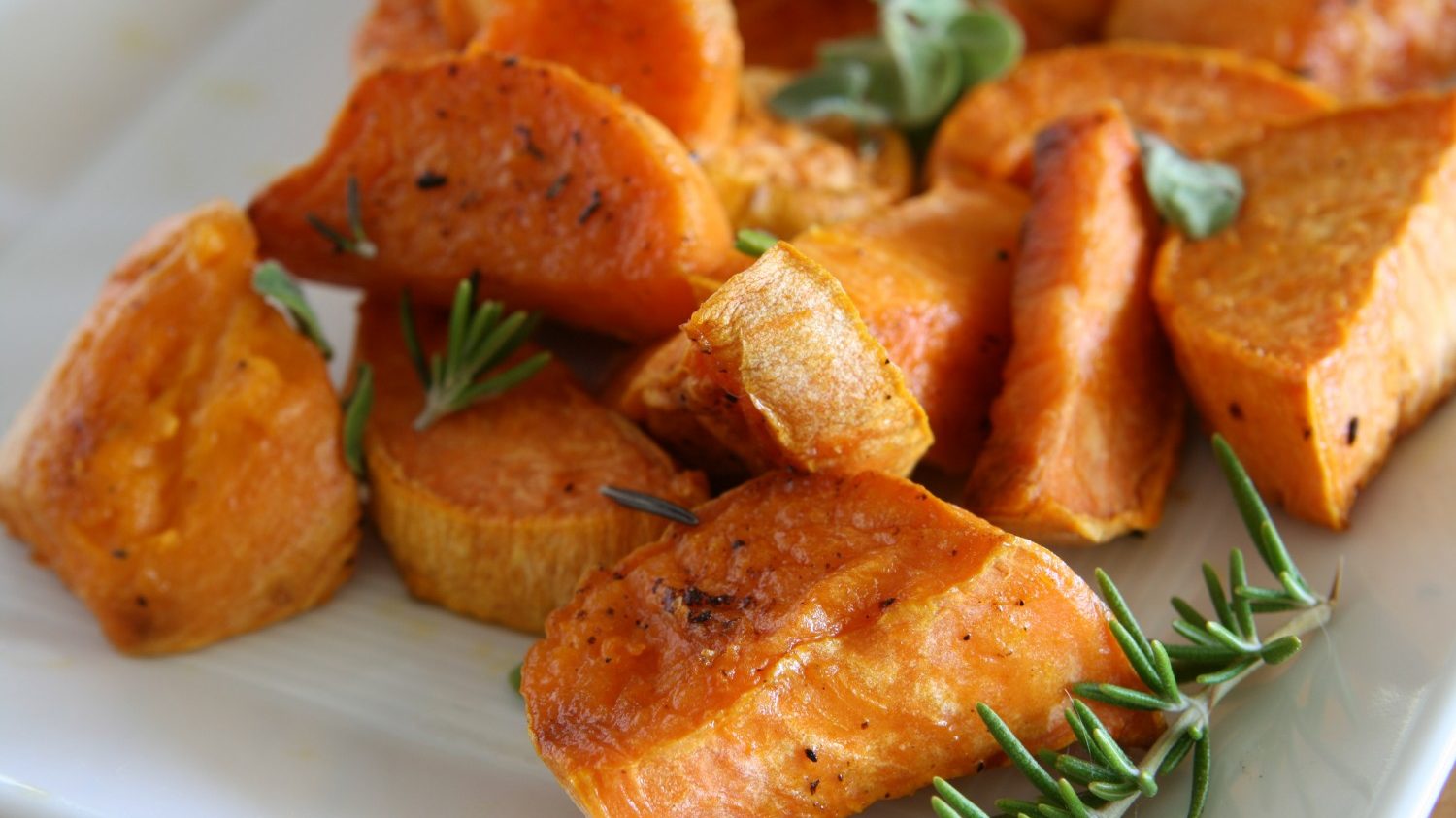 Image for Maple Roasted Sweet Potatoes