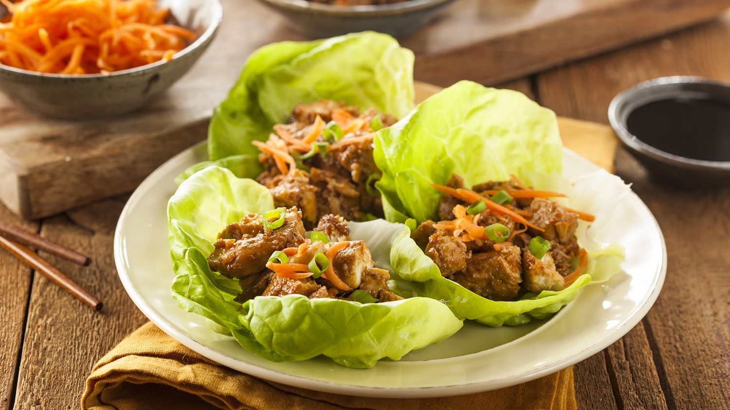 Image for Thai Turkey Lettuce Wraps