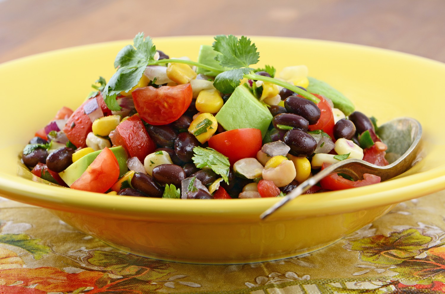 Image for Corn, Tomato & Black Bean Salad