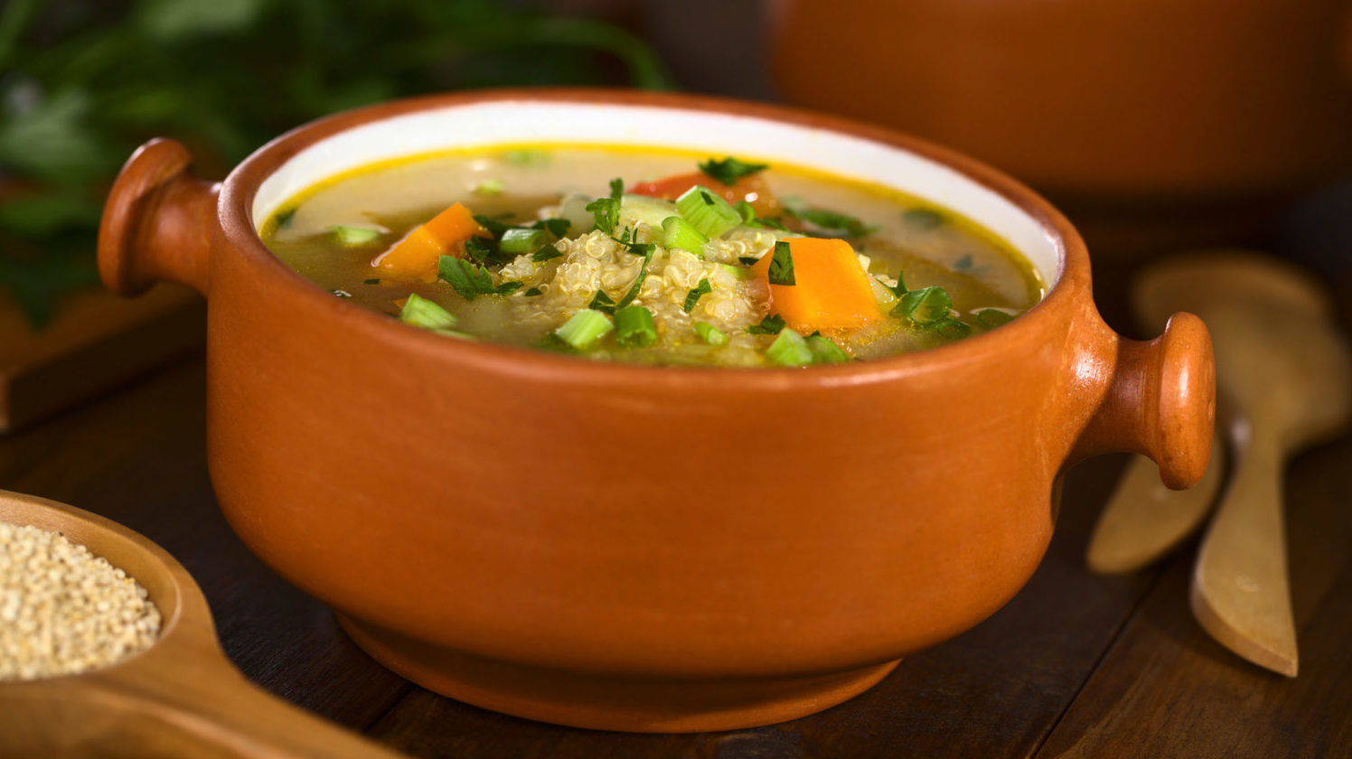 Image for Vegetable Quinoa Soup